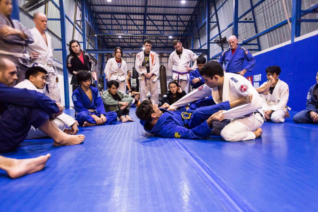 brazilian jiu jitsu bjj training at bangkok fight lab