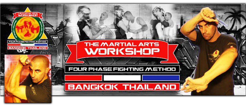 Tony Stokes martial arts workshop banner