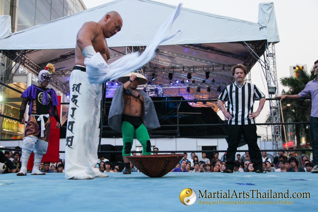 presentation fighters at Pro-Wrestling Japan Expo 2016 Bangkok