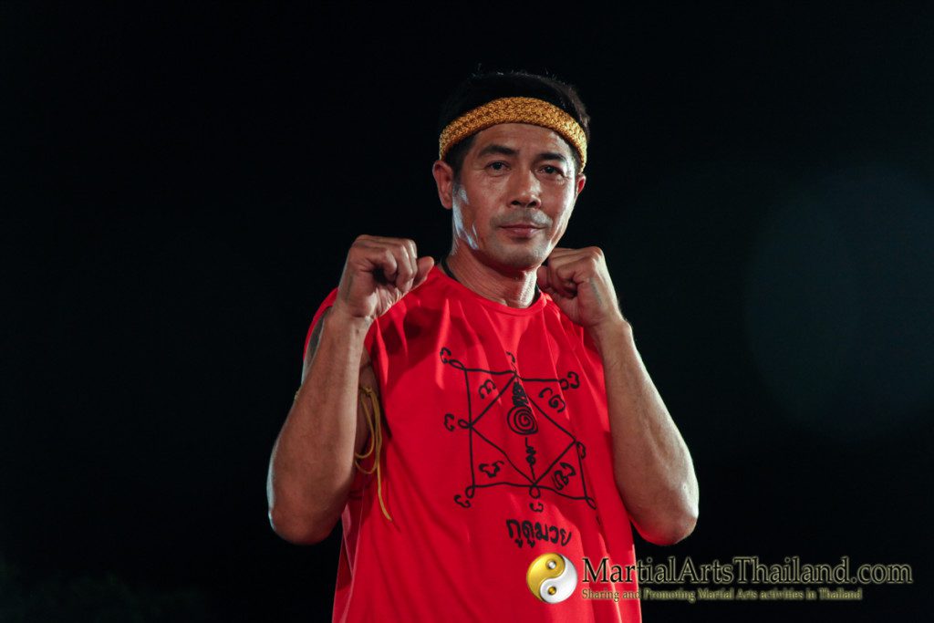 samart payakaroon at the 12th Wai Kru Muay Thai Ceremony 2016