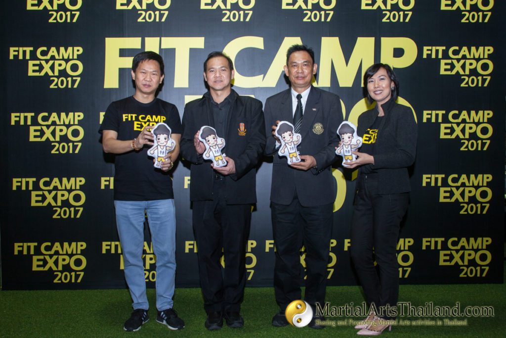 organizers and sponsors at Fitcamp Expo 2017