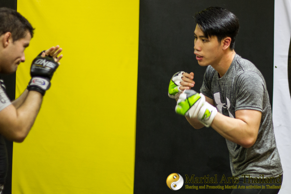 Nicholas JJ Lee Yorky MMA training student