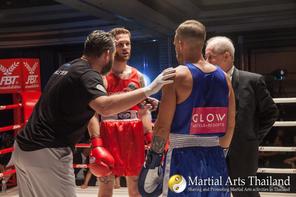 Jon nutt with TJ Chang fight  at Operation Smile Fight Night 2018