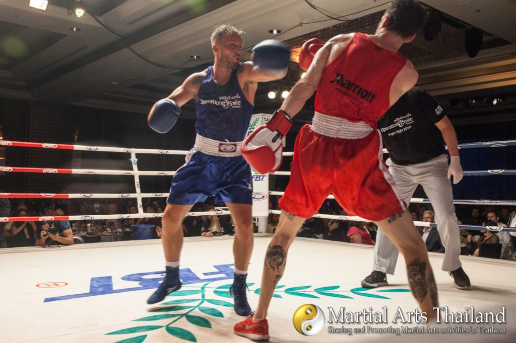 TJ Chang fight  at Operation Smile Fight Night 2018