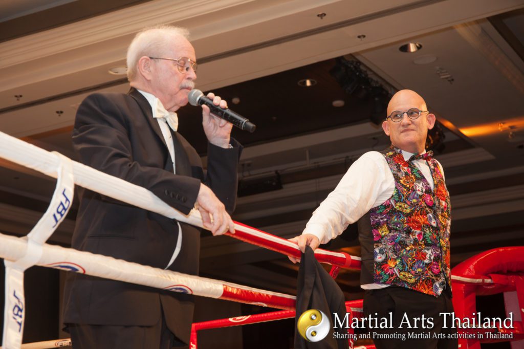 announcer and draft winner at Operation Smile Fight Night 2018