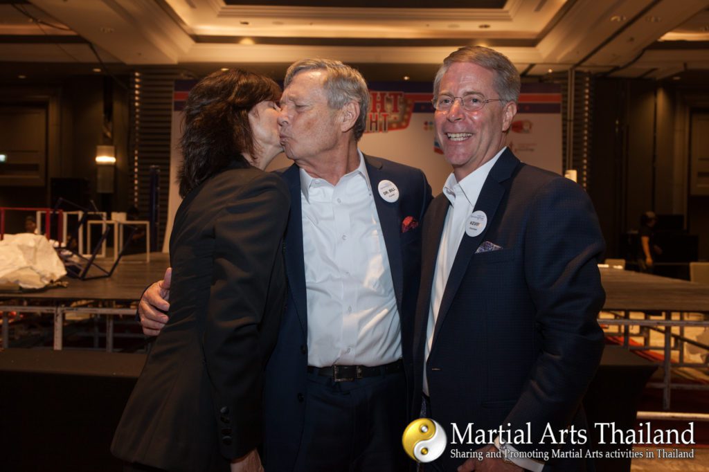 Therese Beauvais Dr.Bill Magee Kevin at Operation Smile Fight Night 2018