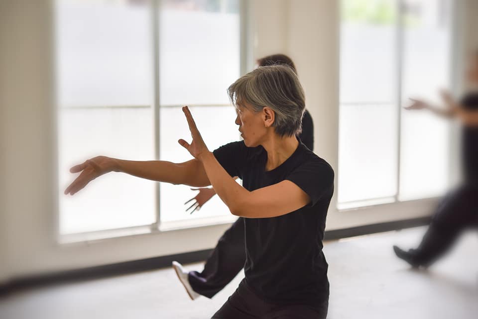 Taiji Chen Bangkok teacher demonstrating moves