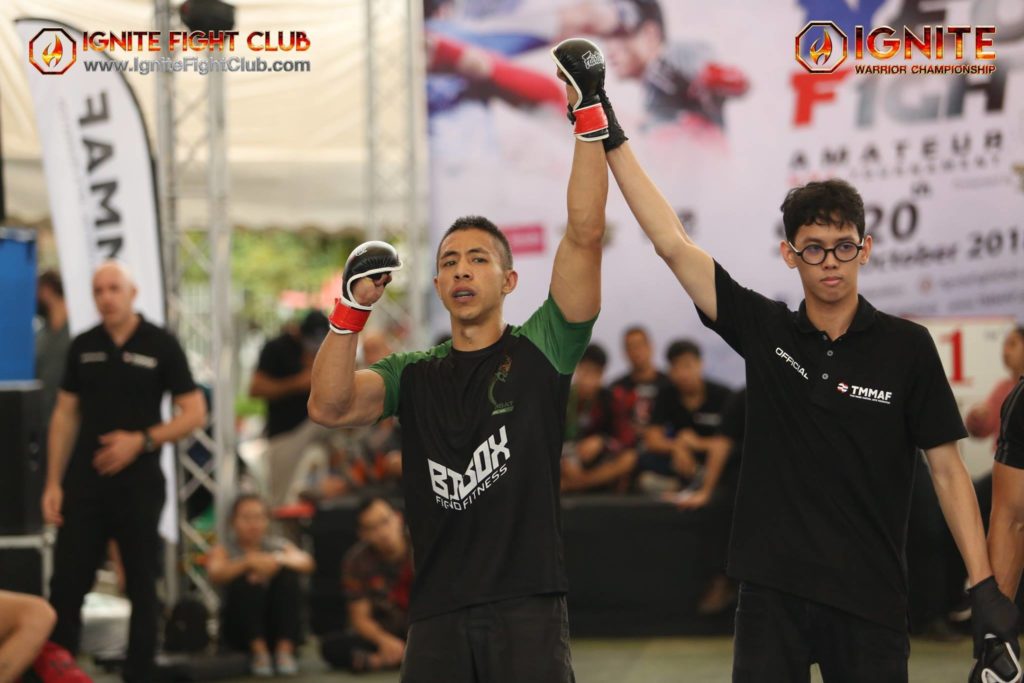 Sakan declared winner at tournament at Core Combat Chiang Mai