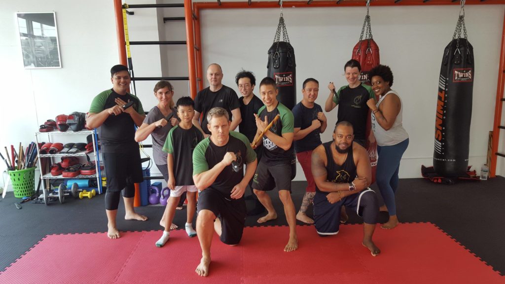 Group photo at Core Combat Chaing Mai