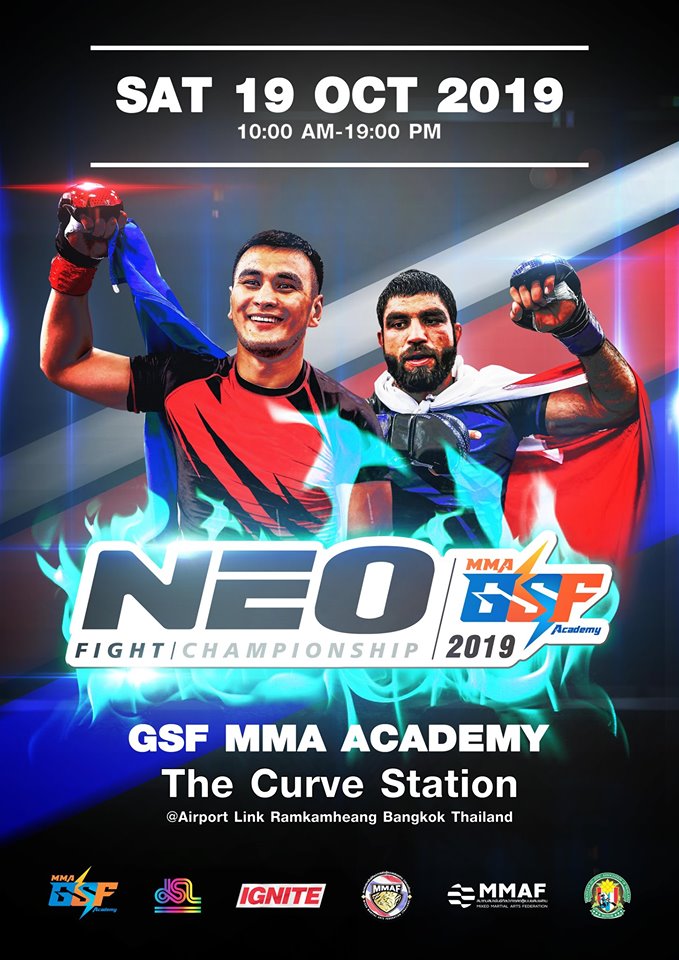 NEO Fight 2019 MMA poster